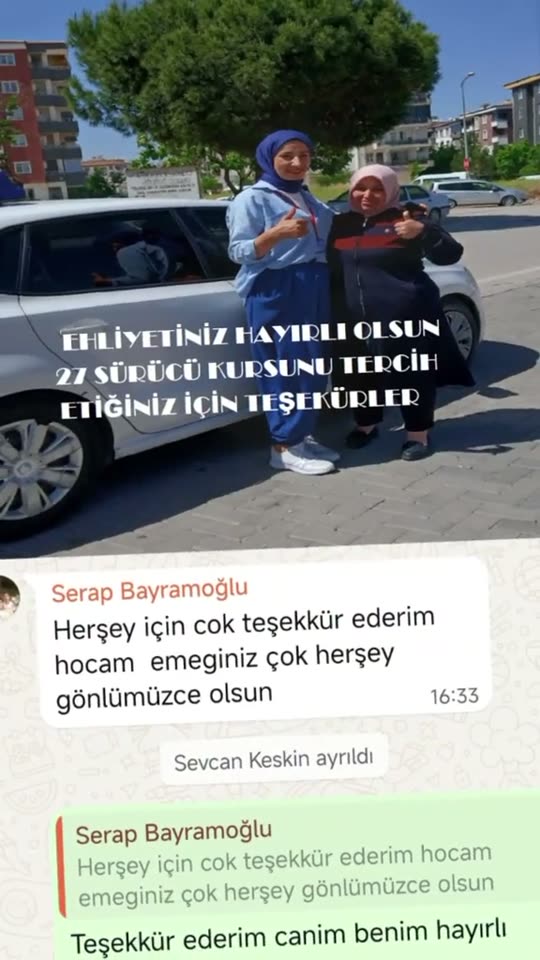 Sınavı geçen adaylarımızı tebrik ederiz